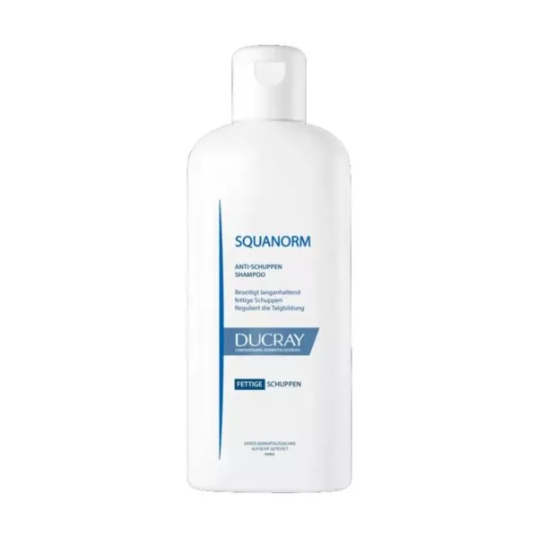 Ducray Squanorm Shampoo Fettige Schuppen 200 ml